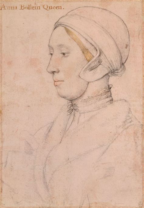 holbein sketch anne boleyn